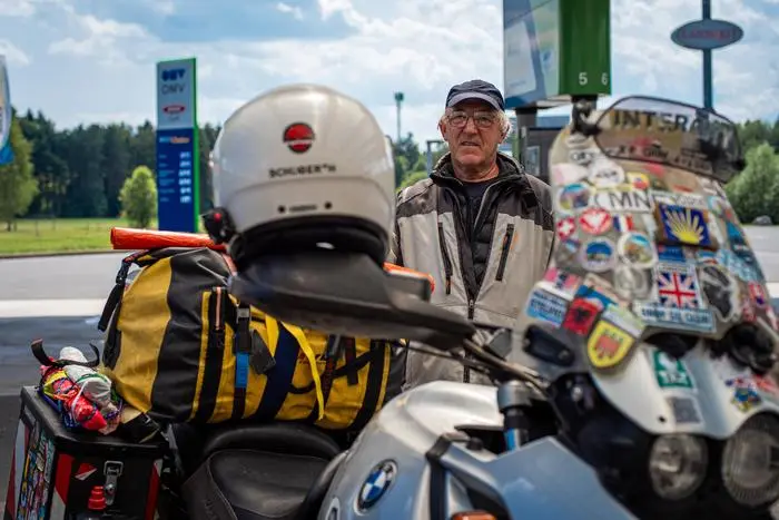 Ein Reisender ohne Zeitdruck: Alan Kuzel (77) 