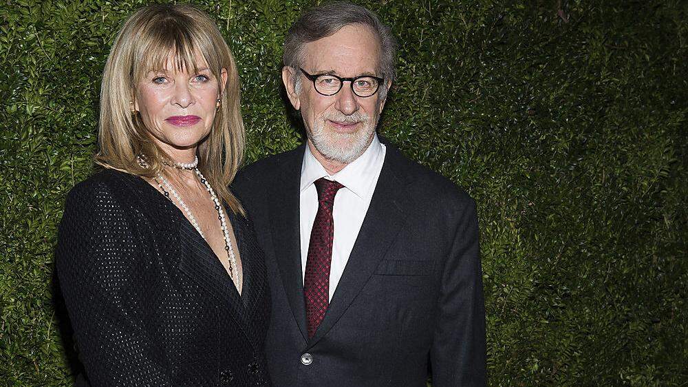 Steven Spielberg mit seiner Frau Kate Capshaw