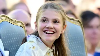 Kronprinzessin Victorias Tochter Estelle wird Patin ihrer Cousine Ines