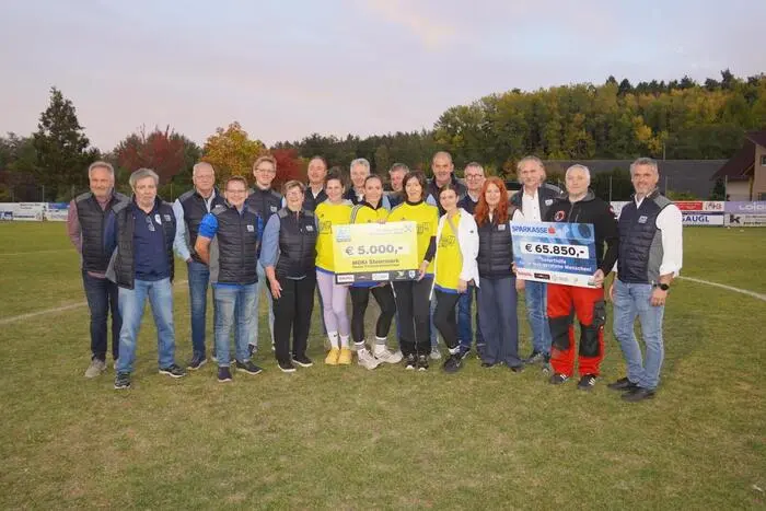 So wurden unter dem Motto „Wir für Dich“ wieder Spenden gesammelt