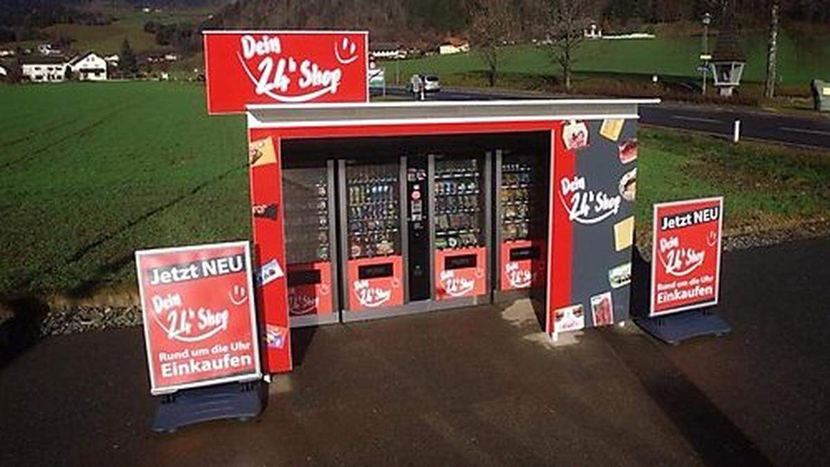 Niemals geschlossen: der neue „24 Stunden Shop“ bei der Tankstelle Slivsek in Himmelberg