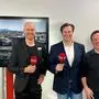 Johnny Ertl, Michael Schuen und Werner Gregoritsch (von links)