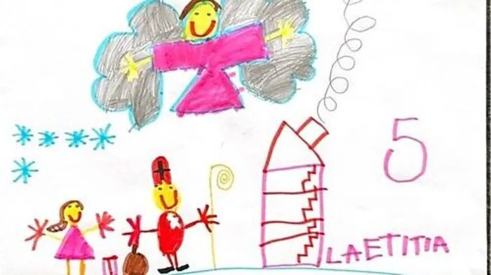 Türchen Nummer 1: Das Mädchen auf dem Bild neben dem Nikolaus stellt mich dar", sagt Laetitia Winkler (5 Jahre) aus Gaimberg. Sie ist bereits in Adventstimmung und freut sich auf den Nikolotag und vor allem auf weiße Weihnachten.