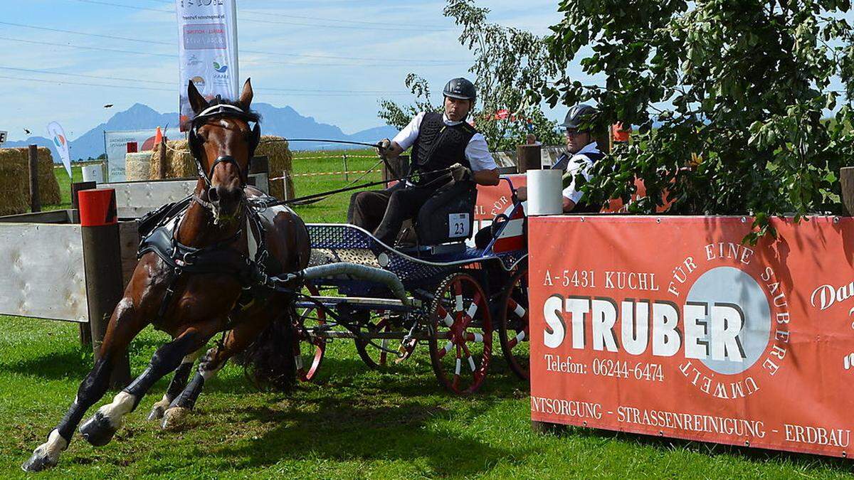 Eroberten den dritten Platz bei der österreichischen Meisterschaft: Hans-Peter Heidegger und Manitou Diamant