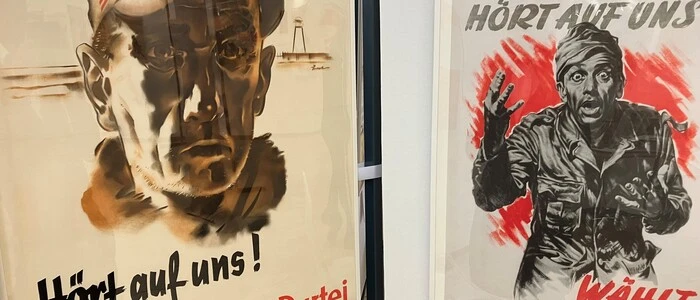 Die Sammlung könnte bei Interesse zur Wanderausstellung werden