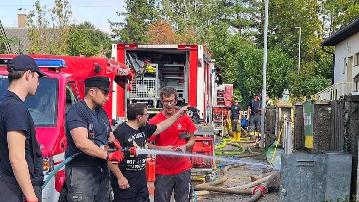 Geholfen wurde an allen Ecken und Enden, die Dankbarkeit der Betroffenen war sehr groß