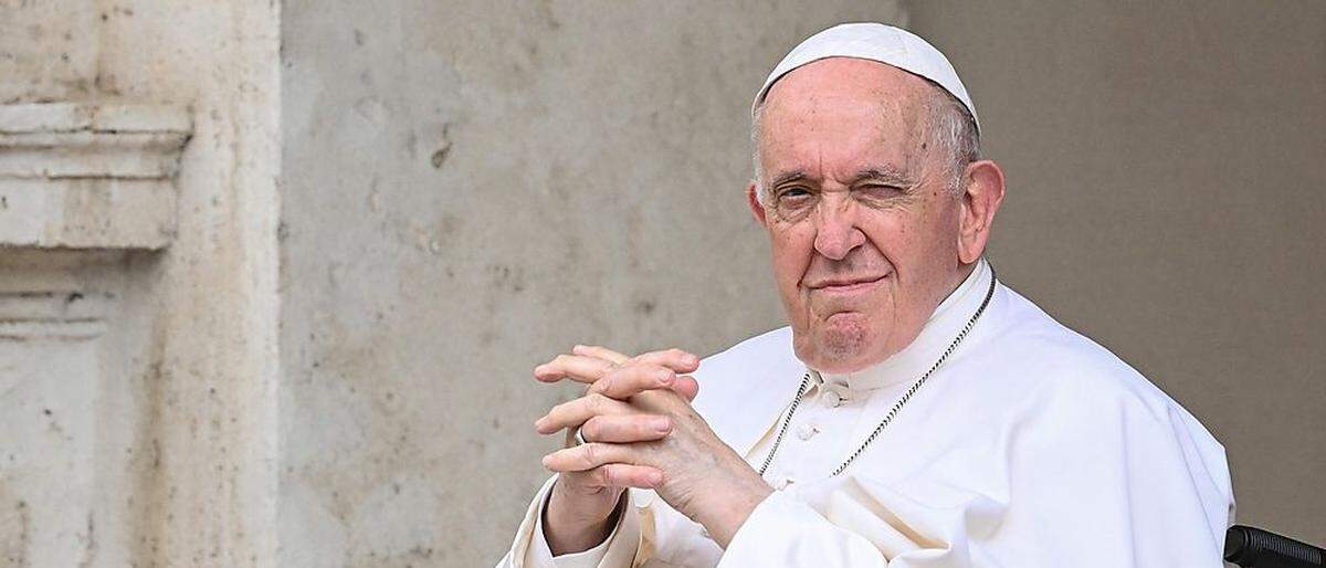 Auch seine Gesundheit macht dem Papst derzeit das Leben schwer