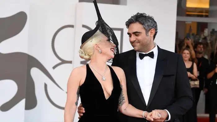 September 4, 2024, Venice, Italy: Lady Gaga and Michael Polansky attend the Joker: Folie a Deux red carpet during the 81st Venice International Film Festival at Palazzo del Cinema in Venice. Venice Italy - ZUMAs197 20240904_aab_s197_074 Copyright: xLuigixLoriox