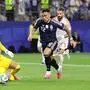 Argentiniens Lautaro Martinez zeigte vollen Einsatz