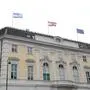 Das Bundeskanzleramt hat die israelische Fahne als Zeichen der Solidarität gehisst.
