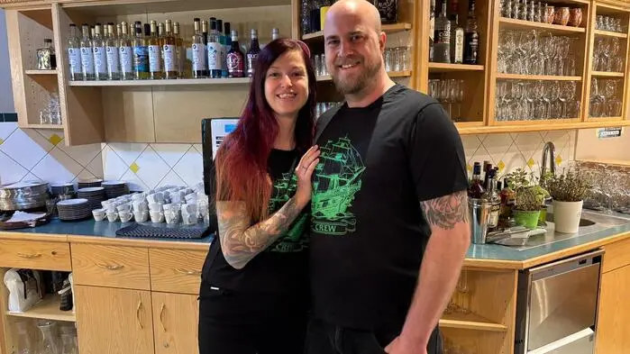 Diandra Lechner und Ronny Hohl