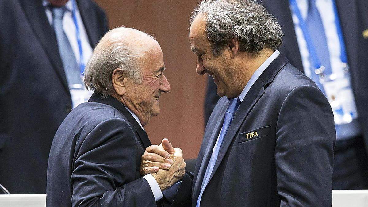 Sepp Blatter, Michel Platini