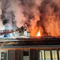 Brand in Kitzbühel
