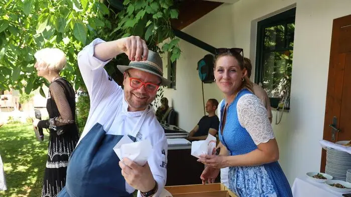 Mit einem Fest der kulinarischen Extraklasse feierte der Weinhof Scharl bei St. Anna am Aigen „10 Jahre Trivileg“