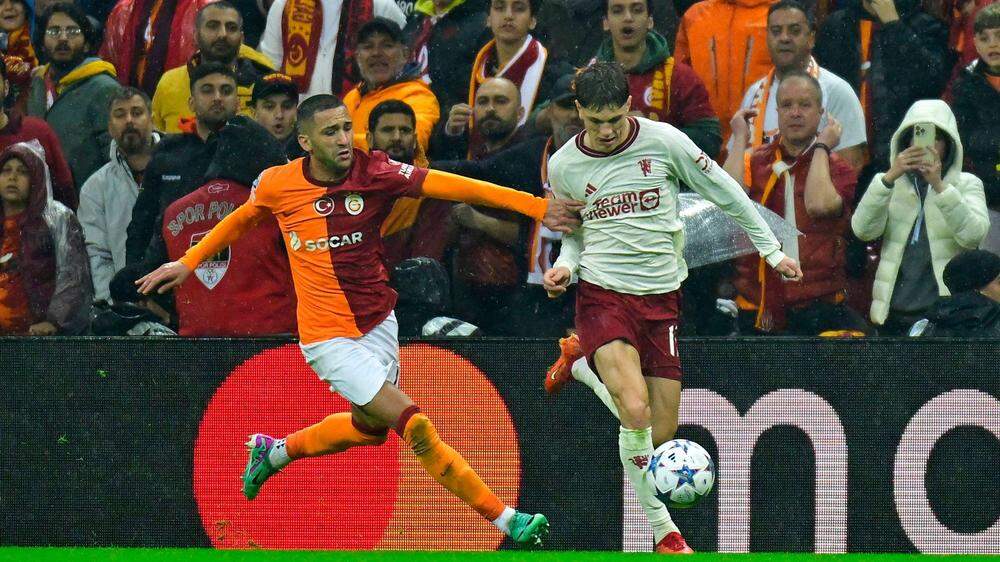Galatasaray und ManUnited lieferten sich ein heißes Duell