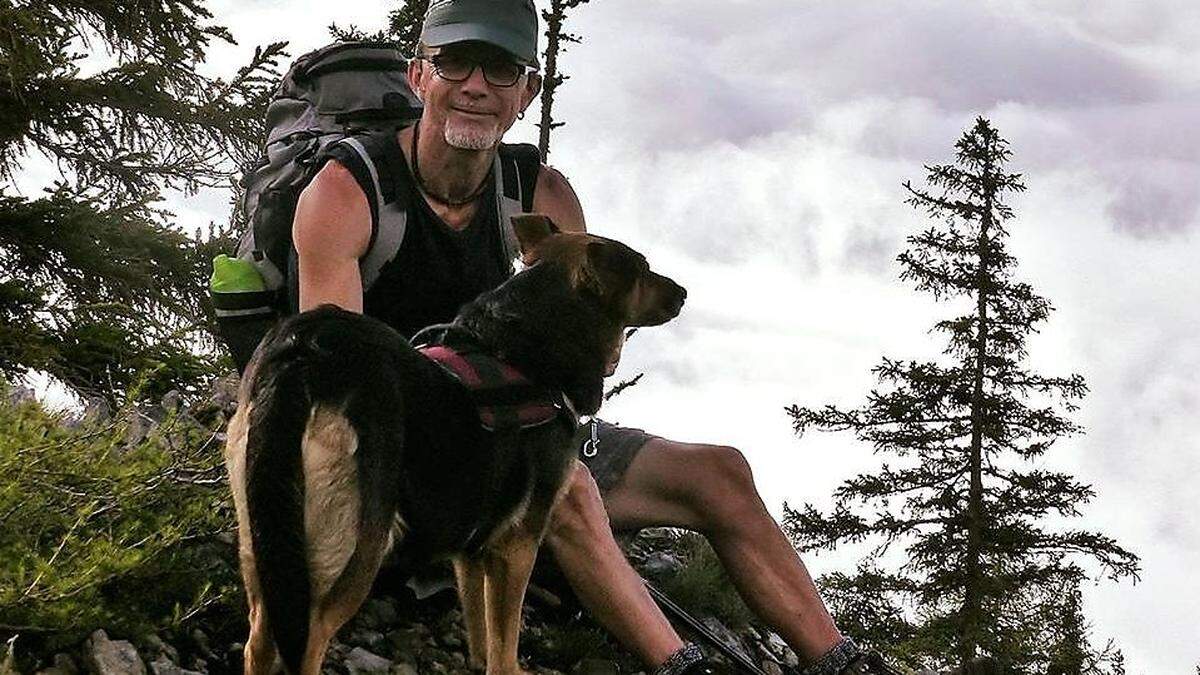 Mit Rocky und Freunden sind nach harten Zeiten der körperlichen Schwäche jetzt auch Gipfelsiege möglich