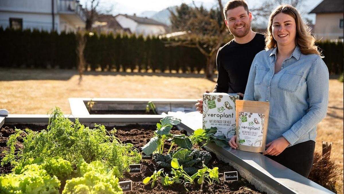 Veroplant: Sebastian Prutej und Christina Hirm