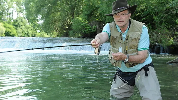 Volksanwalt Günther Kräuter hat schon als Kind seine Liebe zur Fischerei entdeckt. Dabei findet er Erholung und Entspannung