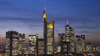 Deutschlands Finanzzentrum in Frankfurt