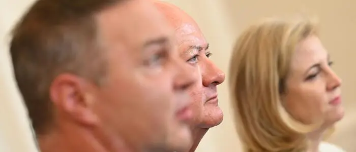 Vizekanzler Andreas Babler (SPÖ), Bundeskanzler Christian Stocker (ÖVP) und Außenministerin Beate Meinl-Reisinger (Neos) sind nicht immer große Fans der Ländervertreter.