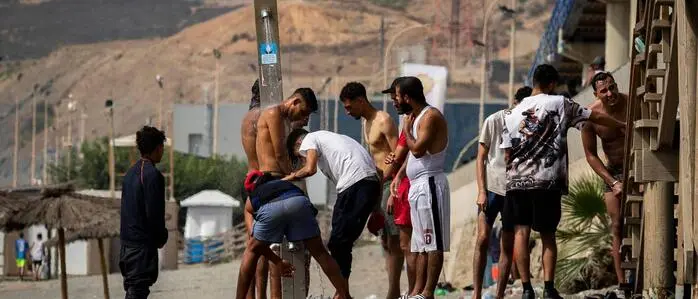Den Migranten wurden falsche Versprechungen gemacht, die wohl für den Ansturm auf die spanische Exklave Ceuta verantwortlich waren