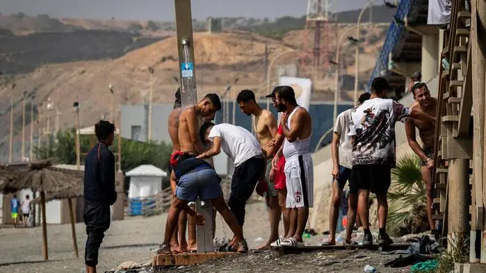 Den Migranten wurden falsche Versprechungen gemacht, die wohl für den Ansturm auf die spanische Exklave Ceuta verantwortlich waren