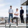 Gründer-Trio von Emmi AI: Johannes Brandstetter, Miks Mikelsons und Dennis Just 