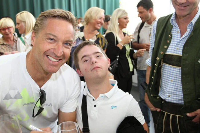 ... wie Ex-Skifahrer Hans Knauss.