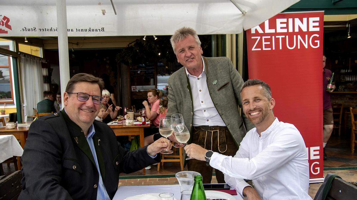 Ausgelassene Stimmung bei der „Steirischen Roas“ in Bad Loipersdorf