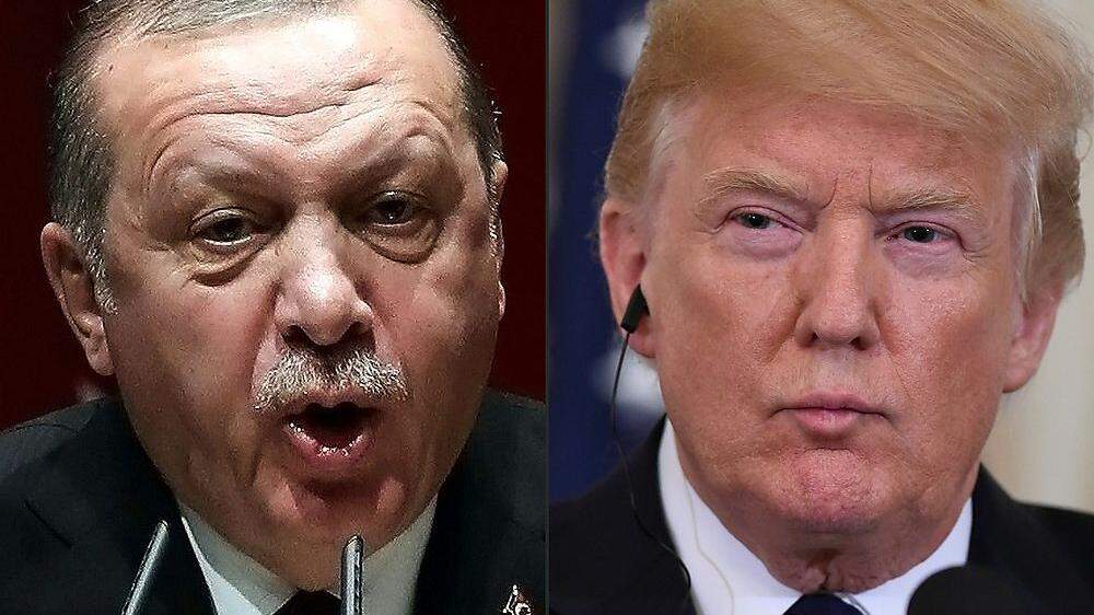 Übers Kreuz: Erdogan und Trump