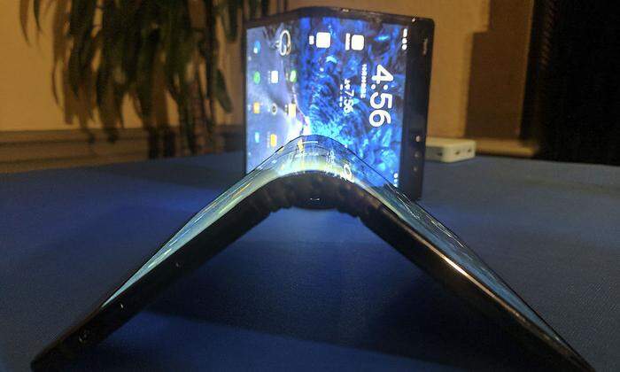 Samsung präsentierte im November 2018 fexible Display-Systeme