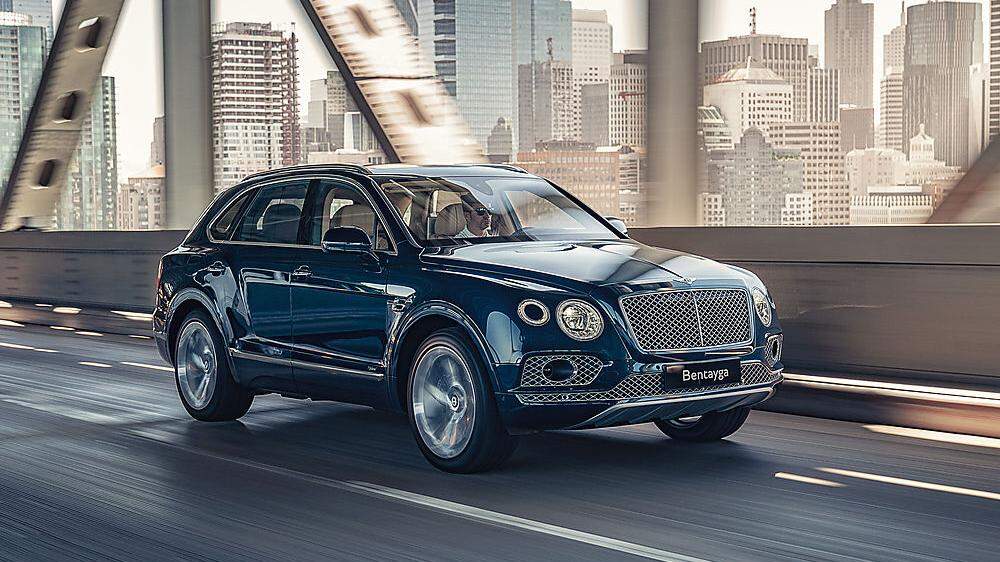 Der Bentley Bentayga startet als Hybrid durch
