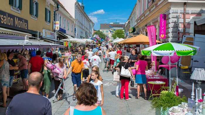 Reges Treiben herrschte beim 42. TIP-Kirta in der Gleisdorfer Innenstadt.