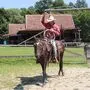 Balaus Tomory auf der Double-T-Ranch