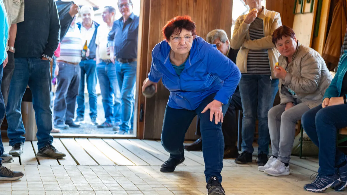 Action pur: Dienstag scheiben auch die Frauen mit, donnerstags gibts eine reine Herrenrunde
