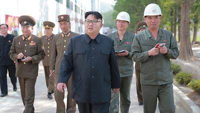 Kim Jong-un, Diktator von Nordkorea und erster Vorsitzender der Nationalen Verteidigungskommission: Die USA trauen ihm nicht über den Weg