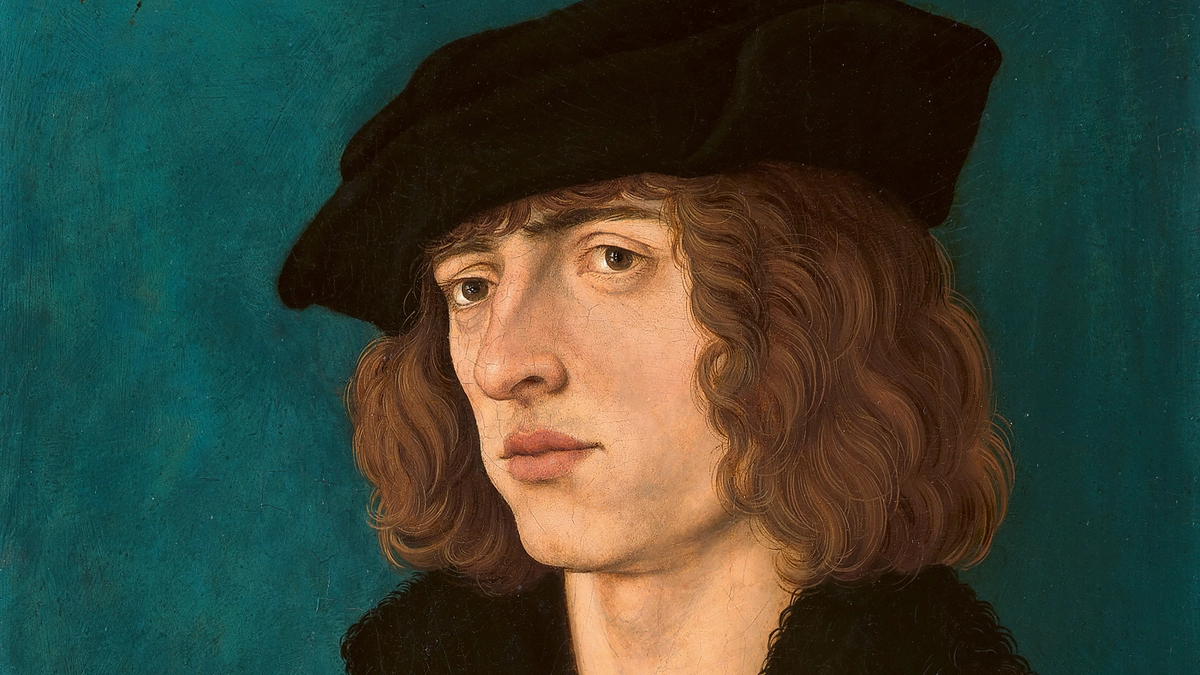 Hans Burgkmair d.Ä. (1473–1531) Bildnis eines jungen Mannes, 1506