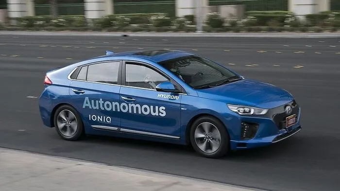 Der selbstfahrende Hyundai Ioniq