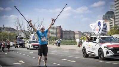 Lukas Müller absolvierte letztes Jahr sensationelle 2,35 Kilometer in 41 Minuten