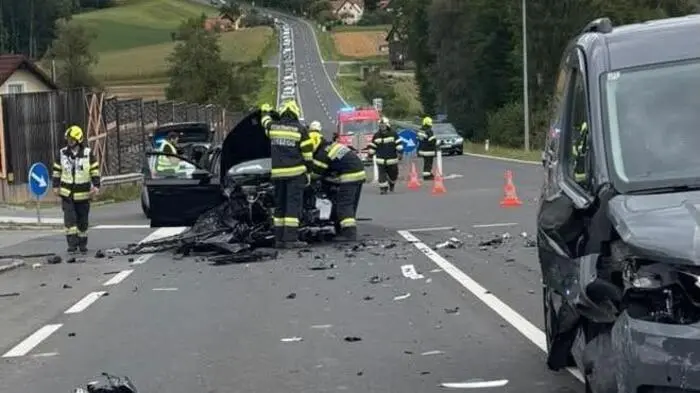 Die Feuerwehr Rossegg war mit 21 Kräften vor Ort