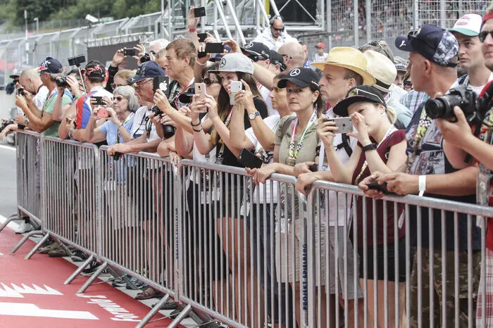 Die Stimmung ist beim diesjährigen GP von Österreich schon jetzt wesentlich besser als im Vorjahr ...