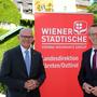 CEO Ralph Müller, Landesdirektor Ferdinand Bucher in Velden: „Die schadensträchtigen Monate stehen noch bevor“