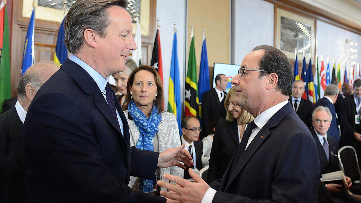 David Cameron und Francois Hollande