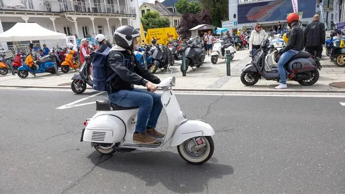 In Pörtschach gehen derzeit die achten Vespa Days über die Bühne