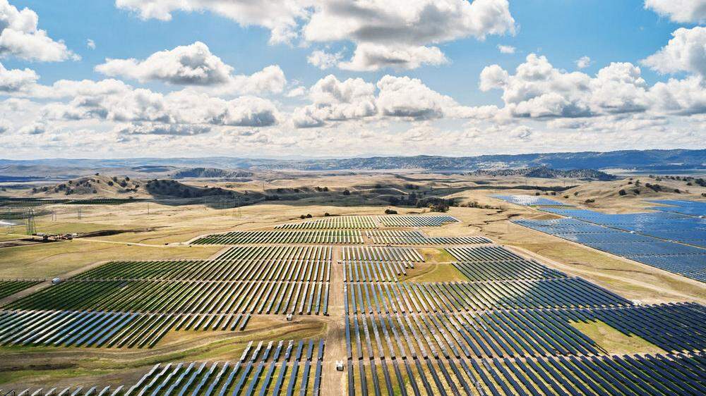 Apples neue Flats Solar Farm in Kalifornien