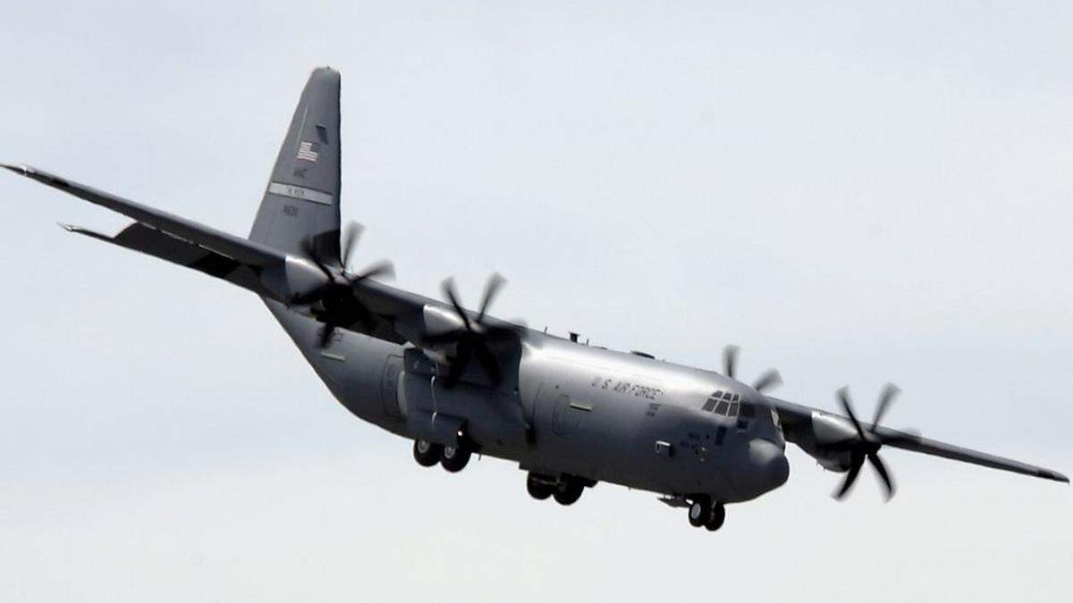 Eine C-130 Hercules der US-Airforce