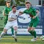 Jonas Lang (l.) traf zum 1:0 der Tillmitscher gegen Ilz