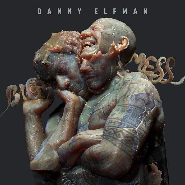 Für das Cover von Danny Elfmans neuem Album "Big Mess" beauftragte Gilma die kalifornische Body-Art-Künstlerin Sarah Sitkin