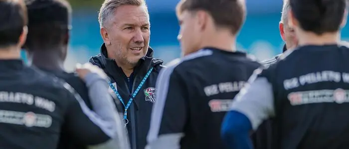 WAC-Trainer Manfred Schmid will vor allem die Verunsicherung aus den Köpfen der Spieler bringen