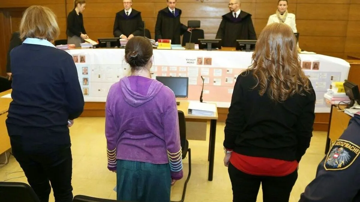 Alle drei Frauen wurden schuldig gesprochen